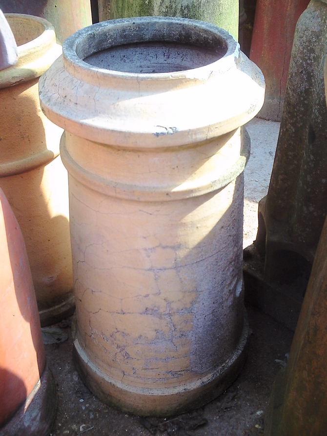 Reclaimed Buff Chimney Pot