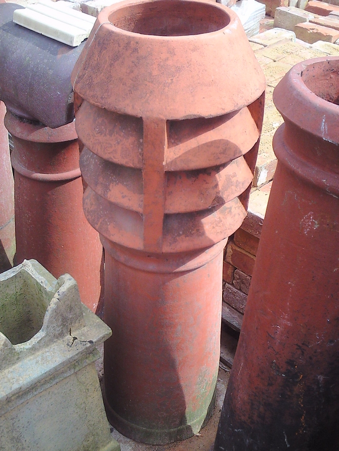 Louvred Chimney Pot