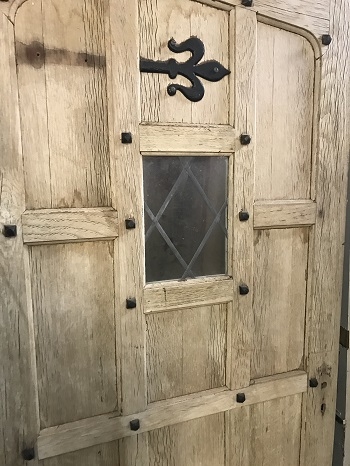 Reclaimed Solid Oak Stripped Door