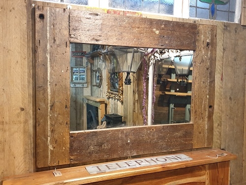 Bespoke Reclaimed Timber Framed Mirror