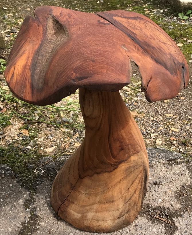 Handmade Teak Mushrooms SOLD OUT