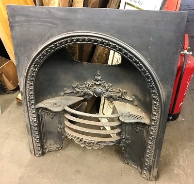 Reclaimed Decorative Cast Iron Insert