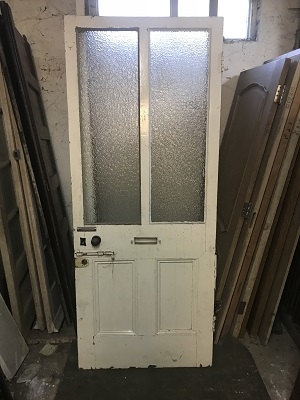 Reclaimed Glazed Front Door