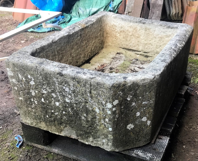 Reclaimed Stone Trough