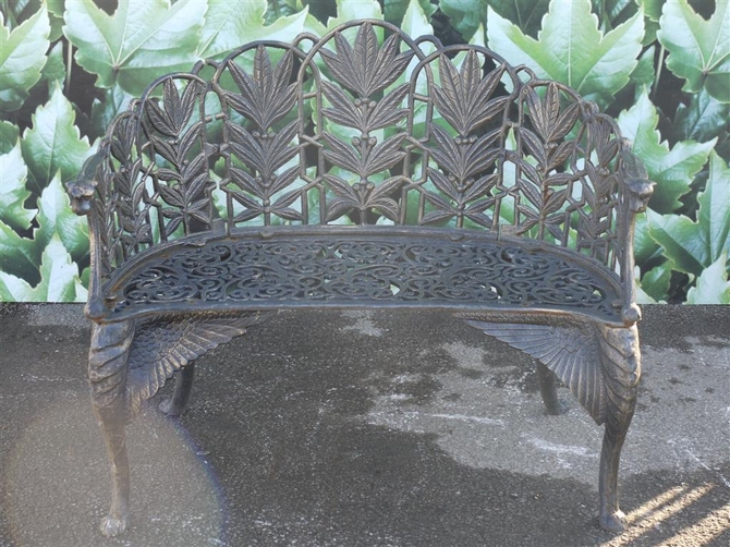 Cast Iron Bench S15