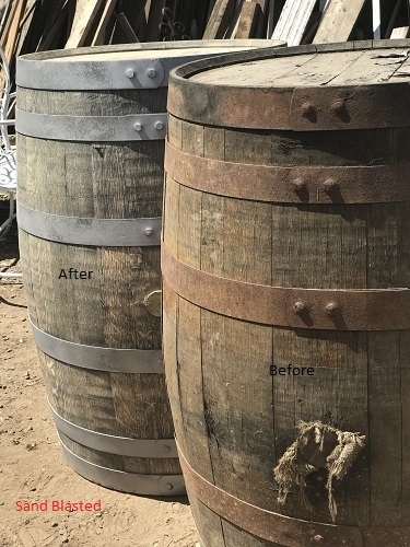 Oak Barrels Refurbished