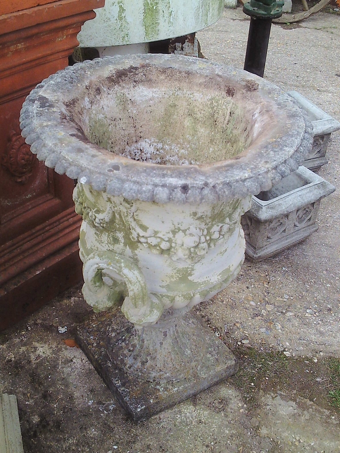 Pair of Large Classic style Urns