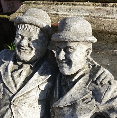 Laurel & Hardy Statue