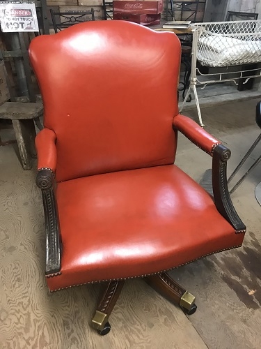 Leather Captains Chair