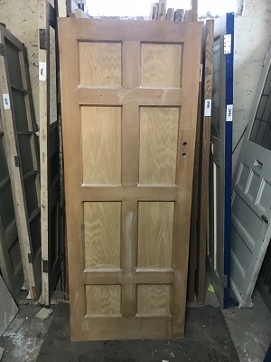 Reclaimed Stripped 8 Panel Door