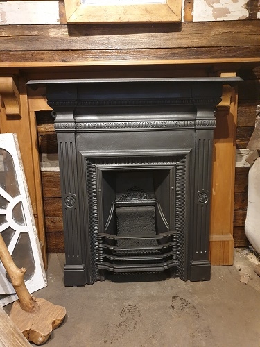 Original Victorian Combination Fireplace