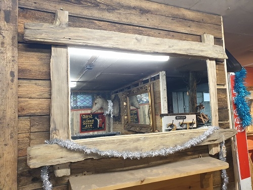 Bespoke Driftwood Framed Mirror