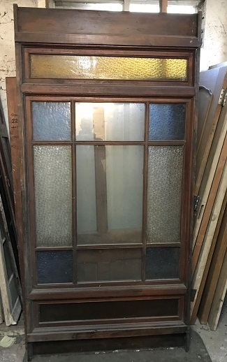 Salvaged 10 Panel Glazed DIvider