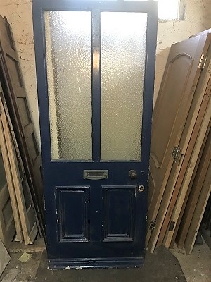 Reclaimed Glazed Front Door