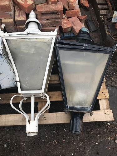 Selection of Damaged Victorian Lamp Tops