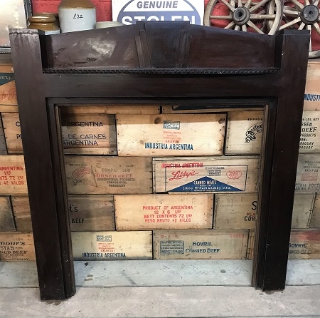 Original Decorative Wooden Fire Surround