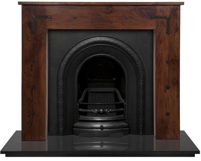 The Ce Lux is a Victorian style cast iron fireplace insert by Carron