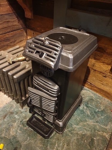 Small Original Refurbished Log Burner