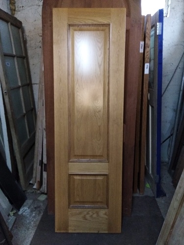 Reclaimed 2 Panel Laminated Fire Door