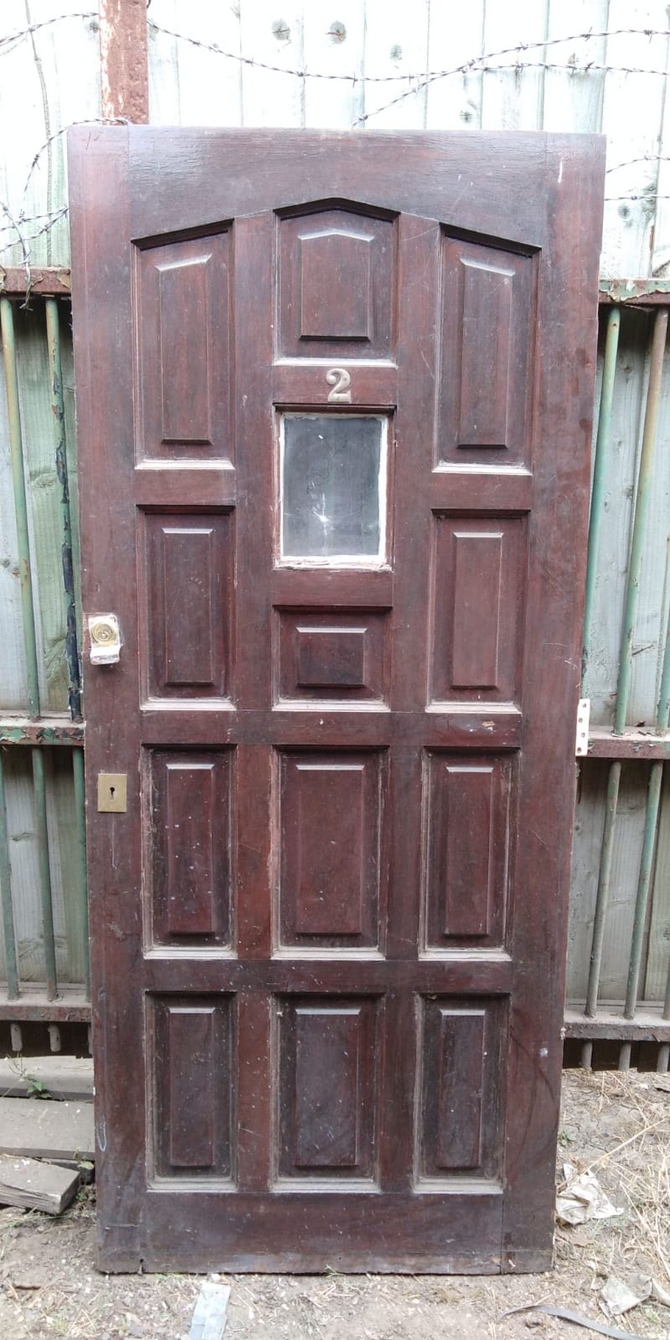Reclaimed Single Glazed Front Door