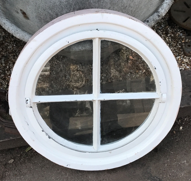 Reclaimed Porthole Window