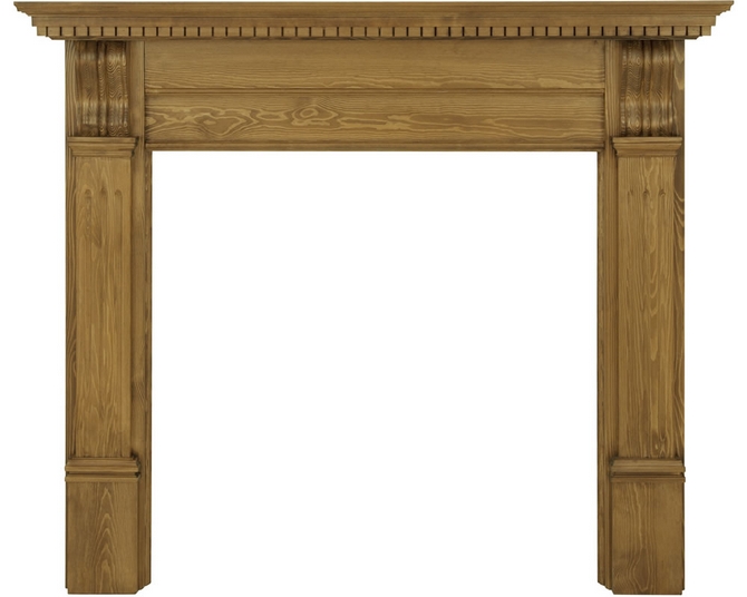 Corbel Wooden Fireplace Surround