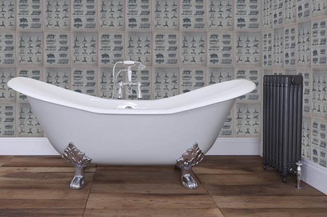 Banburgh Large Cast Iron Bath