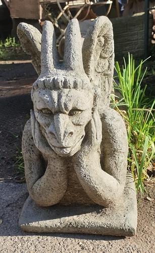 Horned Gargoyle Statue