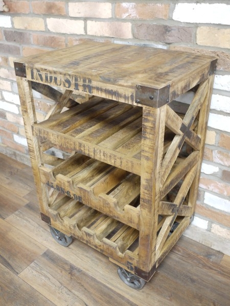 Industrial Wine Trolley 4771