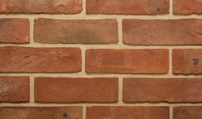 Old Salvaged reclaimed  Imperial Handmade Swanage Dorset Red bricks