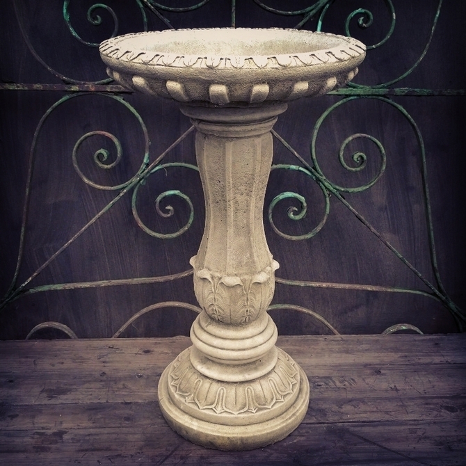 Parisian Birdbath