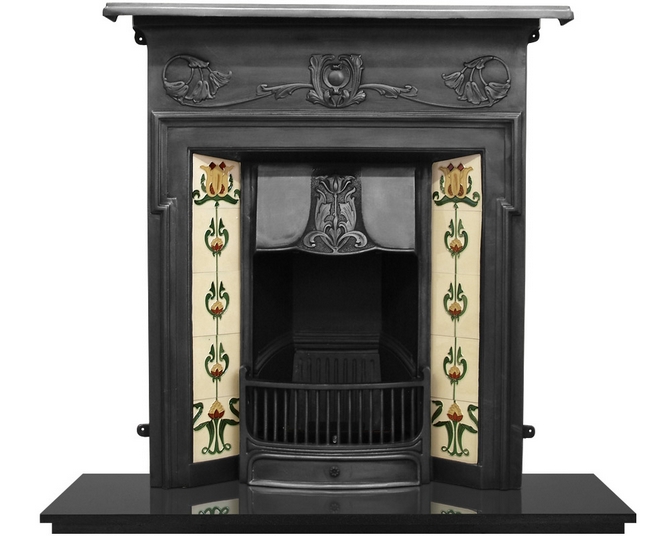 Morris Cast Iron Combination Fireplace by Carron