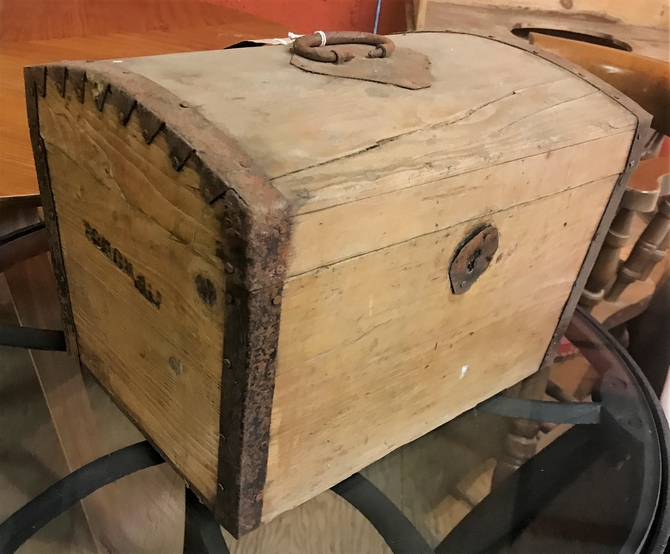 Vintage Wooden Chest