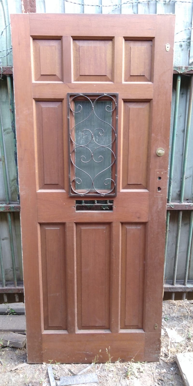 Reclaimed Single Glazed Front Door