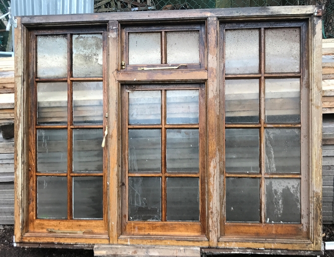 Large Georgian Style Hardwood Window Frame