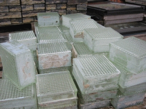 Reclaimed Glass Blocks